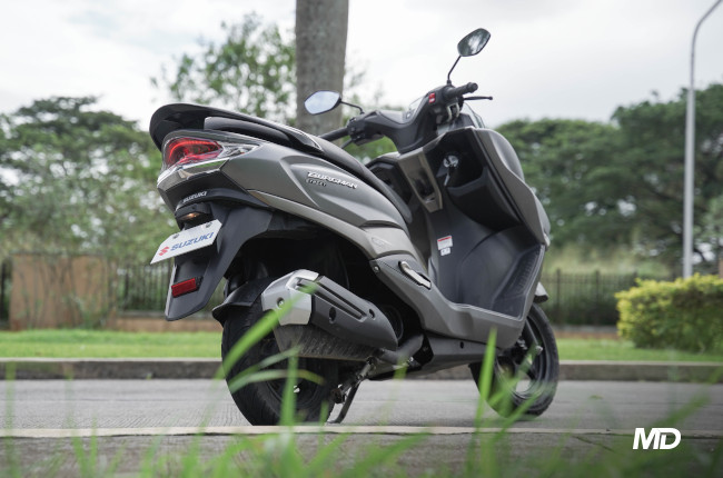 2020 Suzuki Burgman Street Philippines Rear 