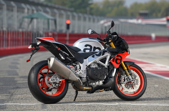 Aprilia Tuono Rear Shot 