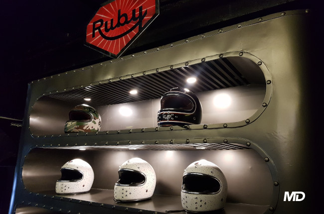 Biker Box Inc. Ruby Helmets 