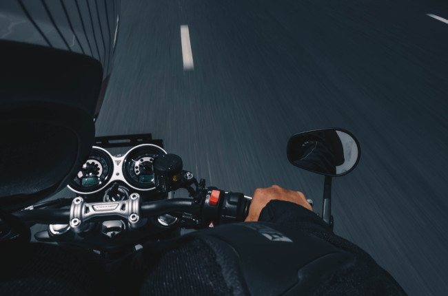 Motorcycle Rider POV