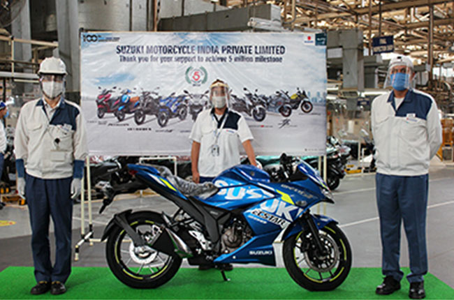 Suzuki Hits 5M production mark