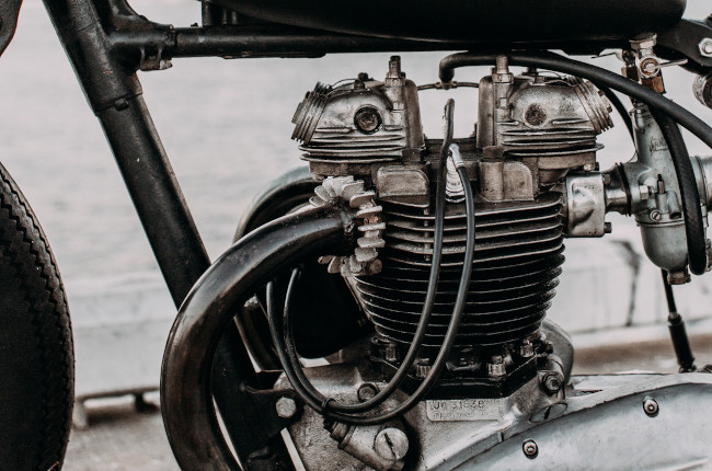 Triumph Motorcycle Engine