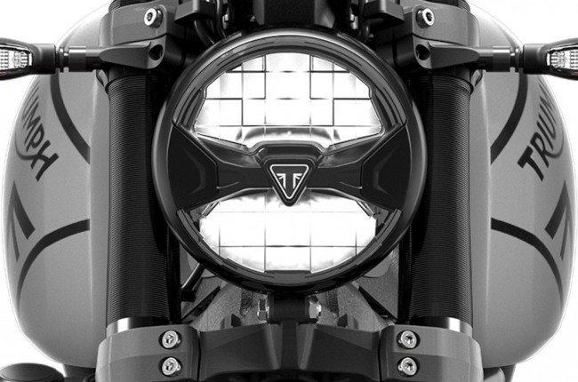 Triumph Trident LED headlight