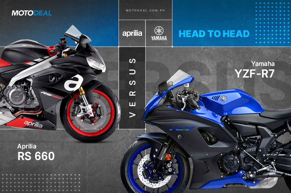 Aprilia RS 660 versus Yamaha YZF-R7 - Head to head