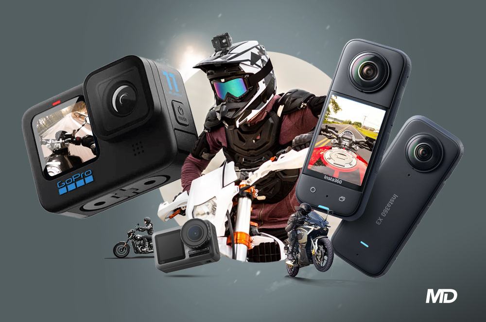 Our top 5 picks for best motorcycle action cameras