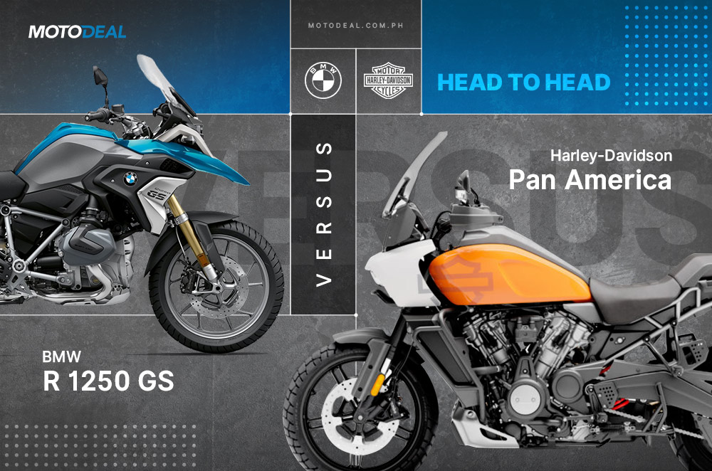 H-D Pan America vs BMW R 1250 GS