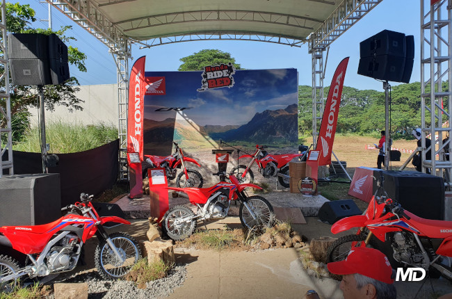 Honda Ride Red JMS Motocross School