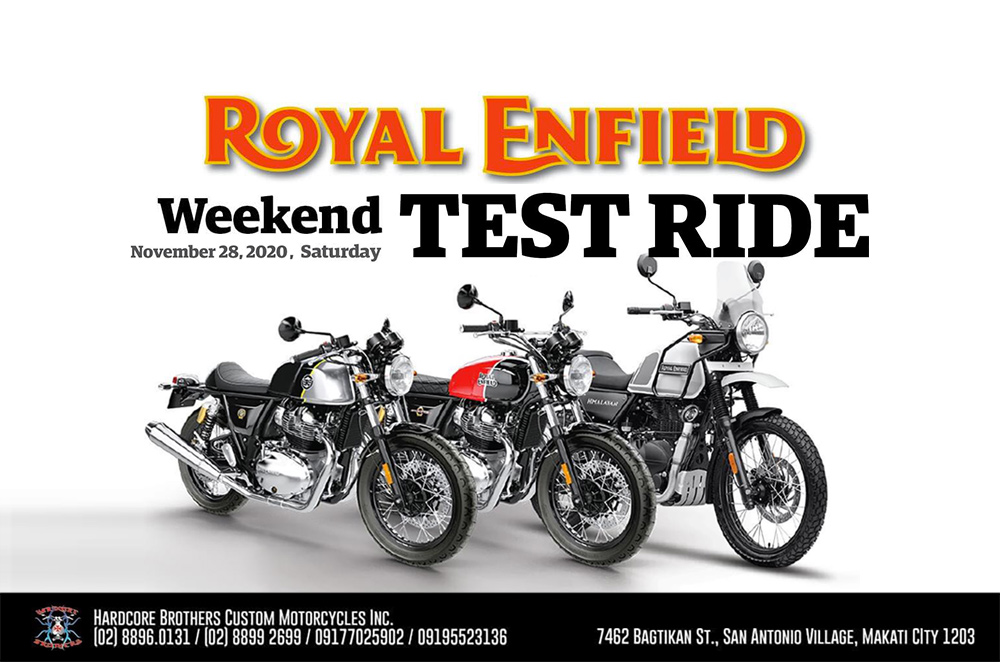 Royal Enfield Test Ride Weekend