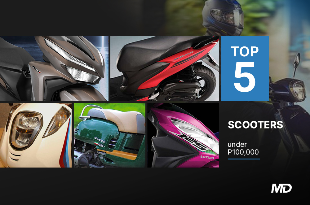 Top 5 Scooters under 100k