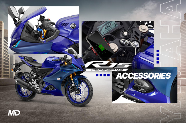 Yamaha Gives Its New YZF R15 Factory Accessories MotoDeal