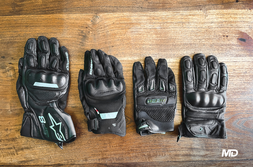 Your guide to the most popular types of motorcycle gloves