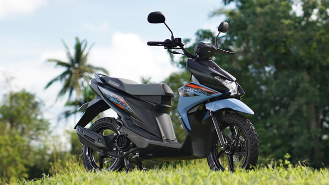 Suzuki Skydrive 125 exterior quarter front Philippines