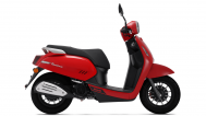 Benelli Panarea 125-Bright Red