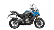 Blue CFMoto 650 MT Athens Blue