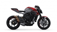 Pearl Red & Grey Mv Agusta Brutale RR