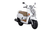 White Kymco Like 125 Italia