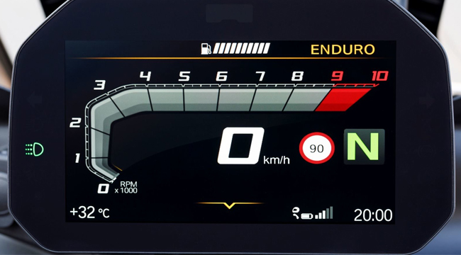 2020 BMW F 850 GS digital screen Philippines