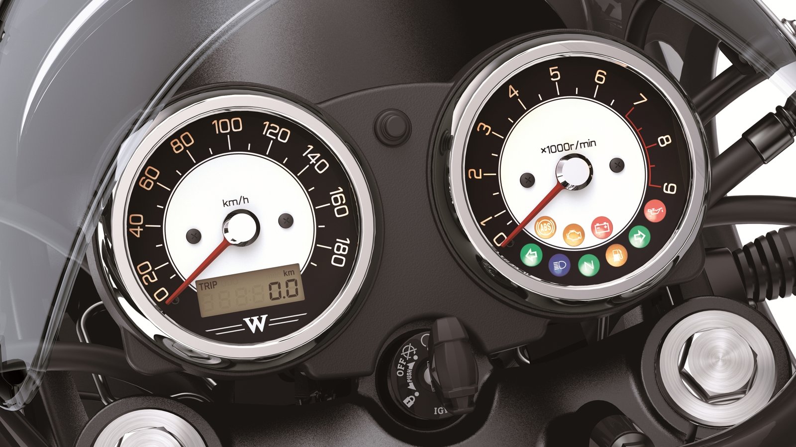 2020 Kawasaki W800 Cafe instrumentation Philippines