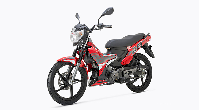 2020  Keeway RCS 125 Red quarter front Philippines