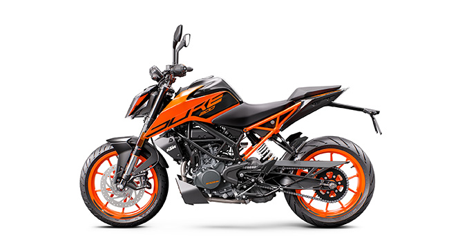 2020 KTM 200 Duke Side orange Philippines