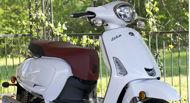 2020 Kymco Like 150i detailed shot Philippines