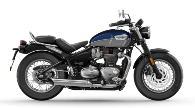 Triumph Bonneville Speedmaster Pacific Blue/ Silver Ice