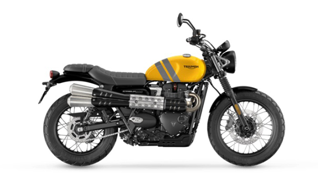 Triumph Scrambler 900 Cosmic Yellow/Graphite