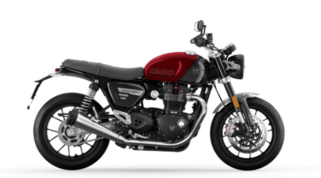 Triumph SPEED TWIN 1200 CARNIVAL RED / STORM GREY
