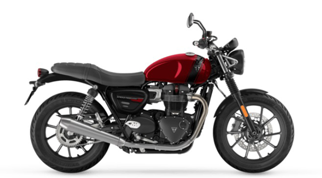 Triumph Speed Twin 900 carnival red/phantom black