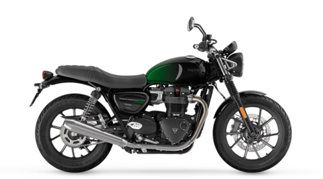 Triumph Speed Twin 900 Stealth Edition- Sapphire green/ Silver Green