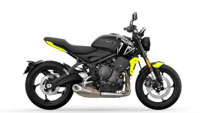 Triumph Trident 660 Jet Black/ Triumph Racing Yellow