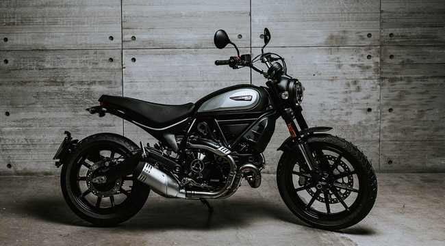 ducati scrambler icon black 2020
