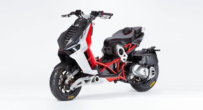 2020 Italjet Dragster red and white Philippines