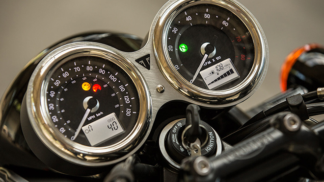 2020 Triumph Bonneville T100 instrument display Philippines