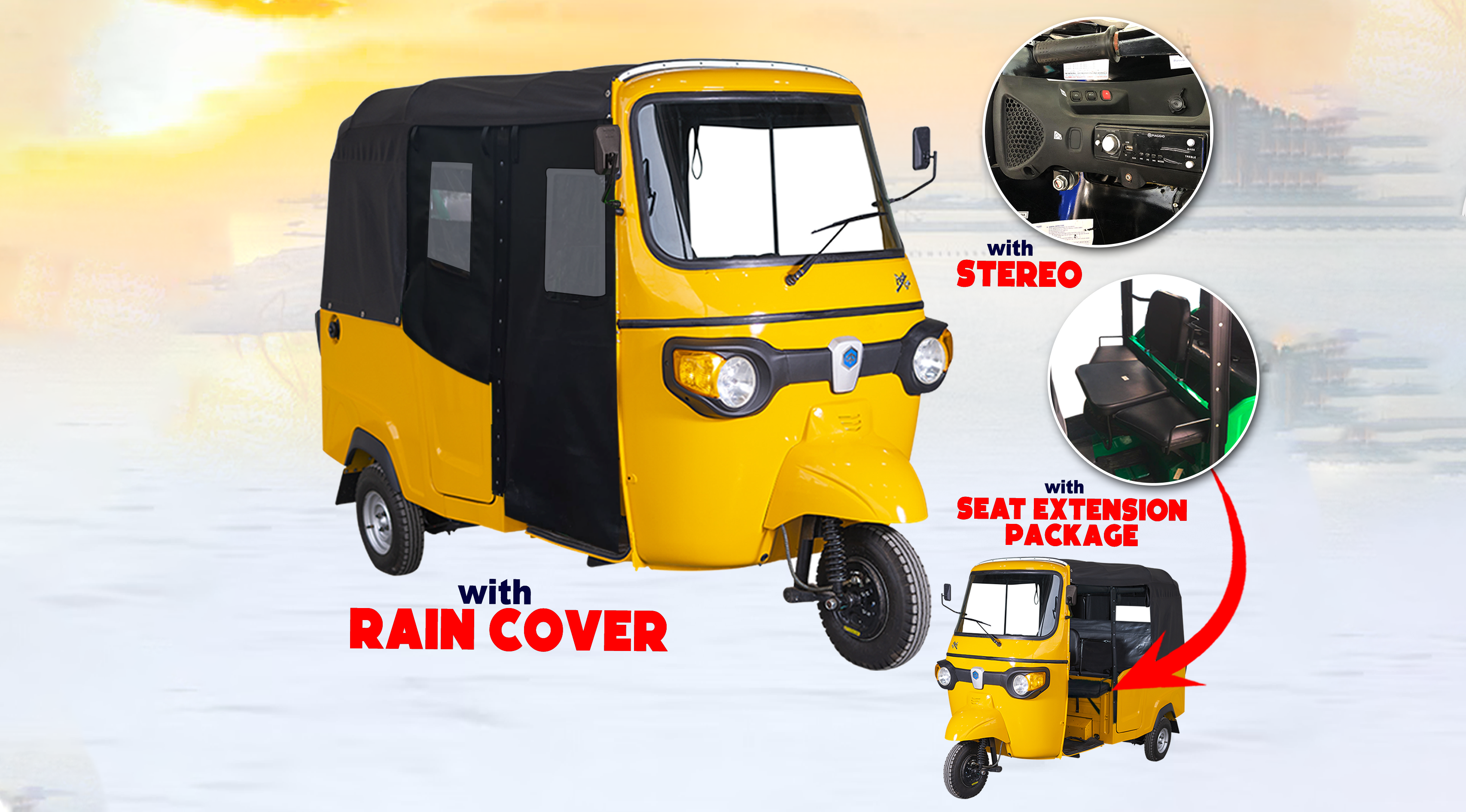  Piaggio Ape City 3in1 Package