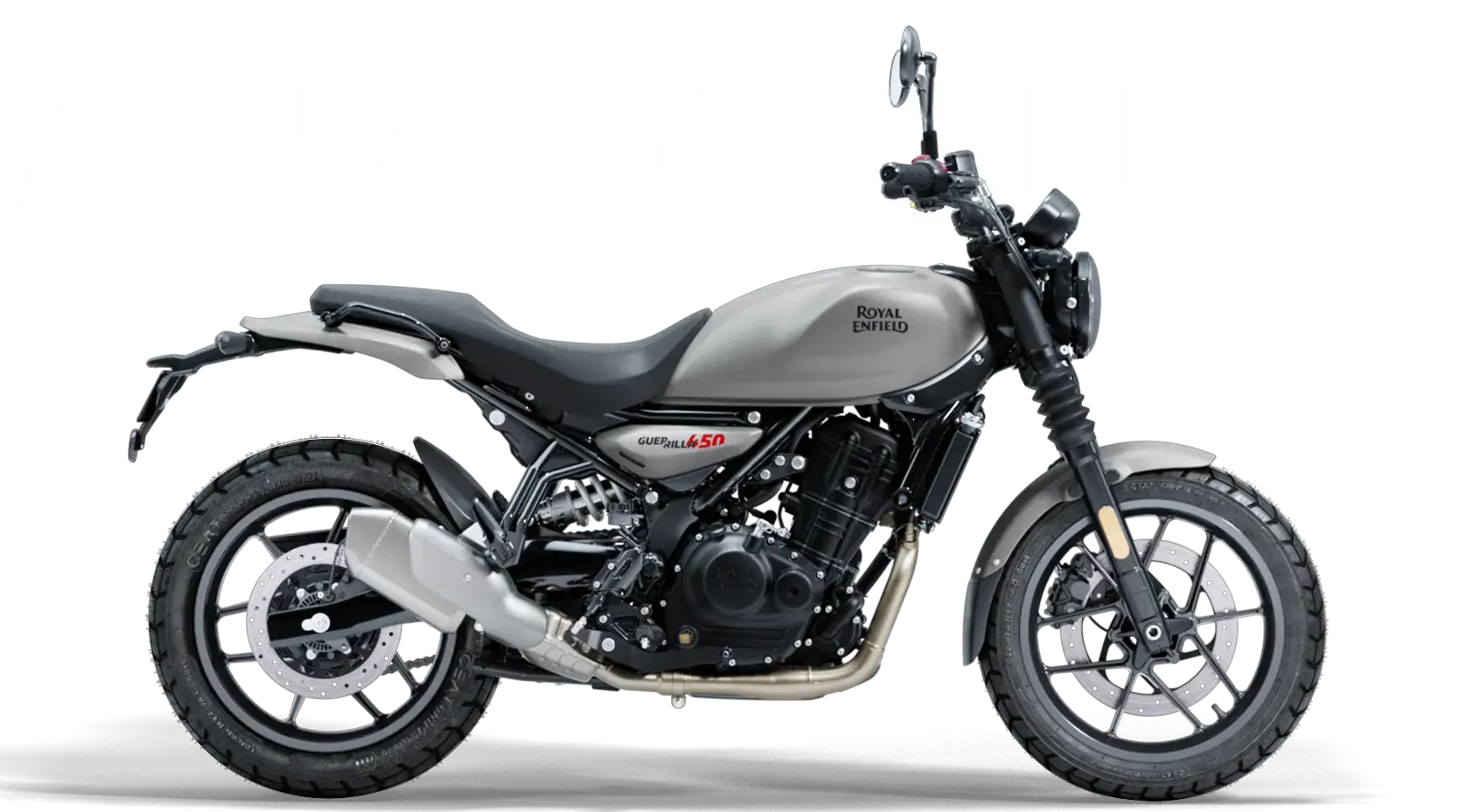 Royal Enfield Guerrilla 450 Smoke Silver 