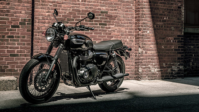 bonneville t100 jet black