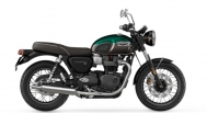 Bonneville T100 Competition Green/ Ironstone