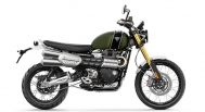  Triumph Scrambler 1200 XE Matt Khaki Green / Jet Black (2023 - Present)