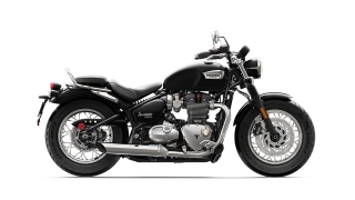 2020 Triumph Bonneville Speedmaster side Jet Black