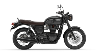 2020 Triumph Bonneville T120 Black side Jet Black