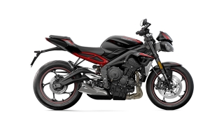 2020 Triumph Street Triple R Low side Sapphire Black